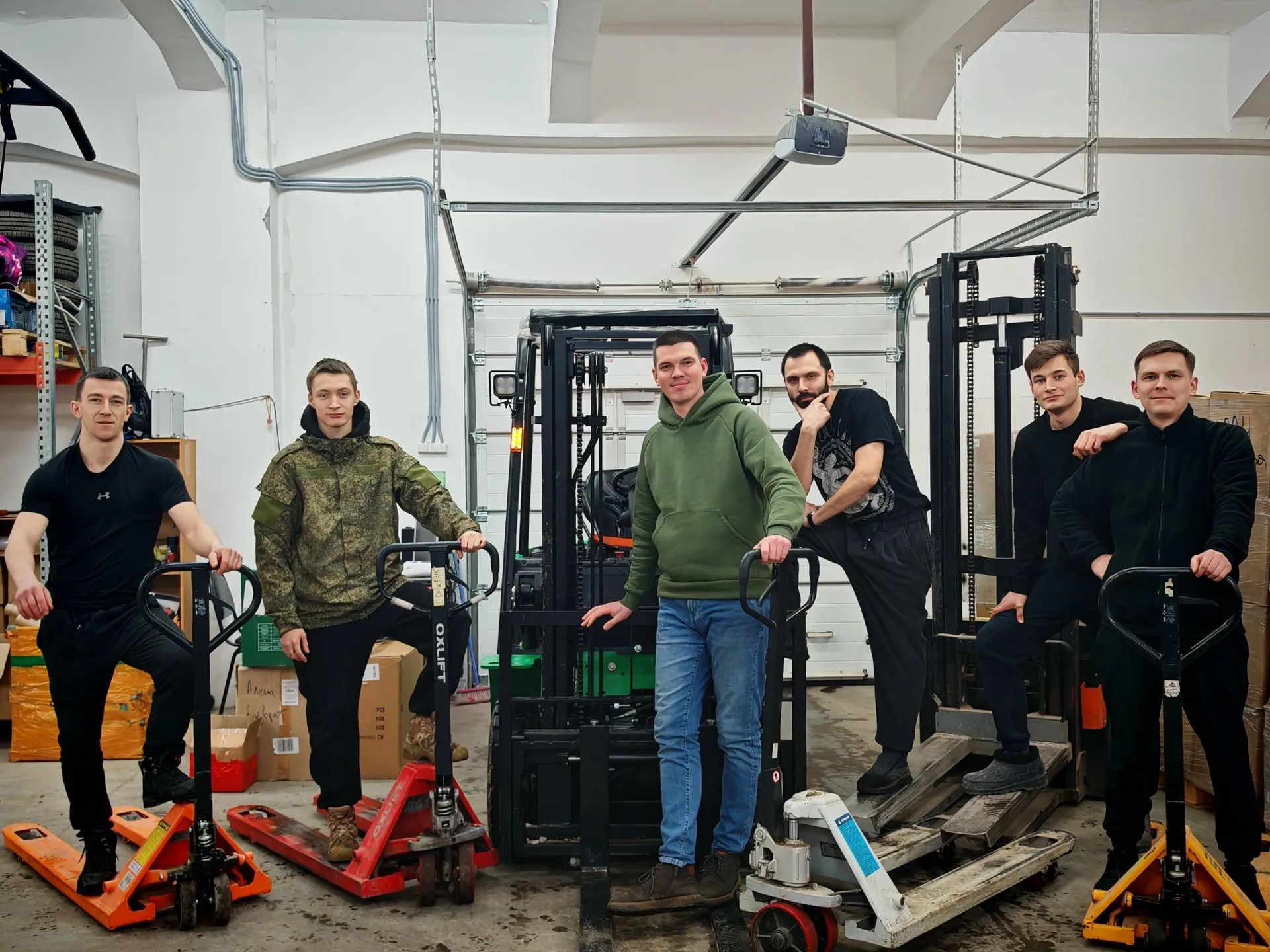 Собственный погрузчик